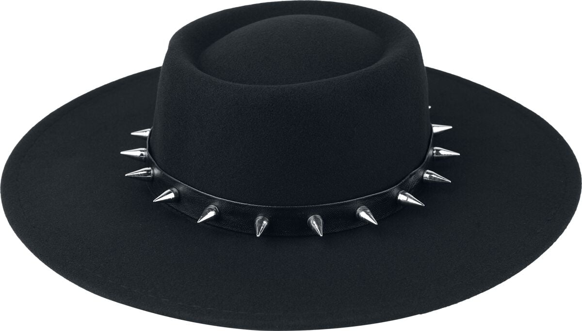 Banned Alternative Midnight Muse Fedora Hut schwarz von Banned Alternative