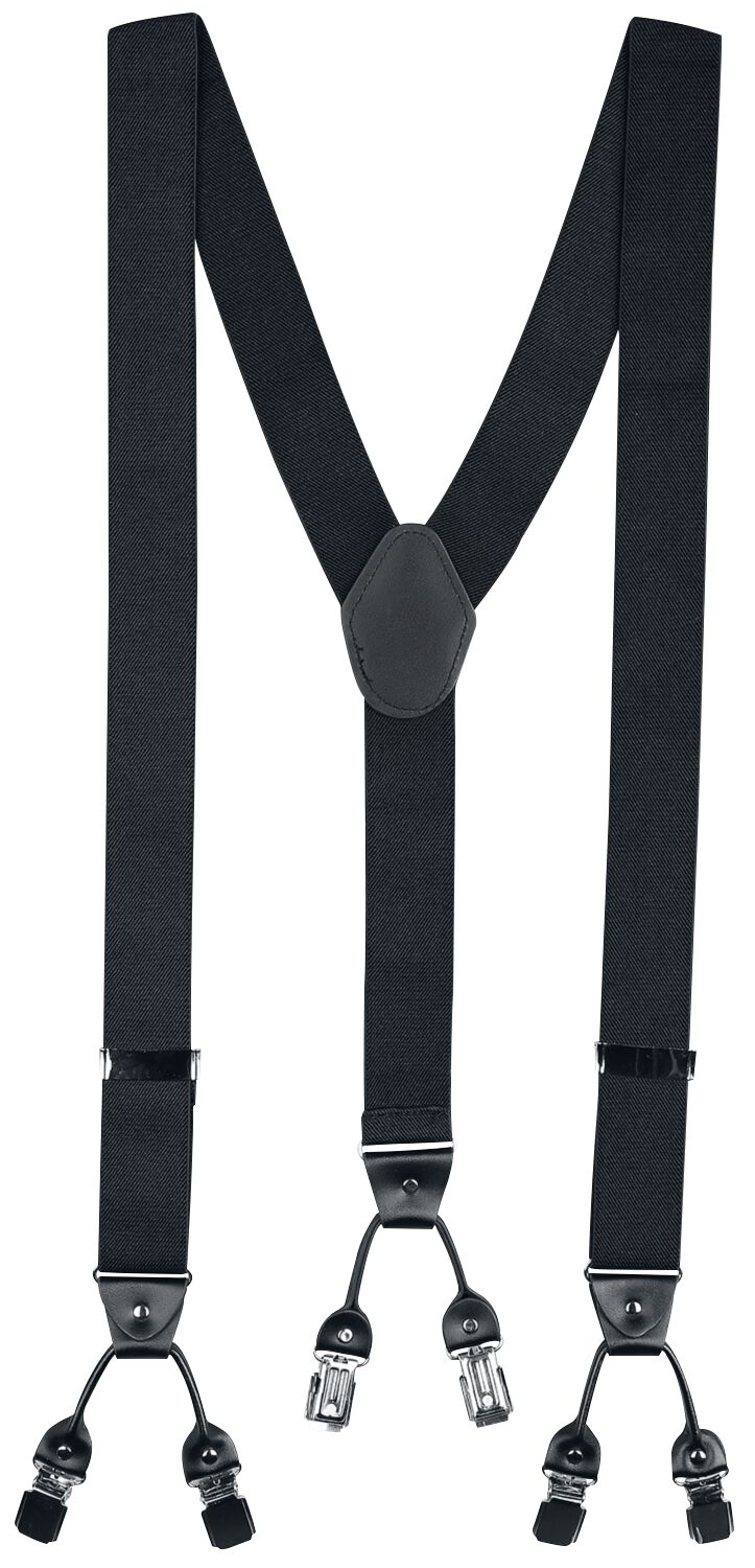 Banned Alternative Rockabilly Braces Hosenträger schwarz von Banned Alternative