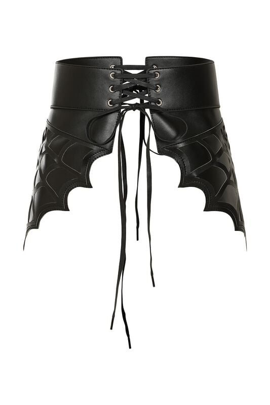 Banned Alternative Twilight Time Corset Belt Gürtel schwarz von Banned Alternative