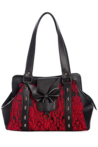 Banned Maplesage Handbag Red von Banned Apparel Ltd