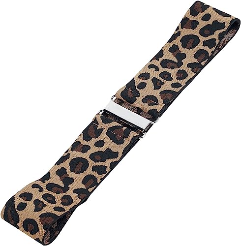 Banned Retro Gürtel Gloria Leopard Muster Vintage Stretch Belt Taillengürtel, Größe:S von Banned Retro