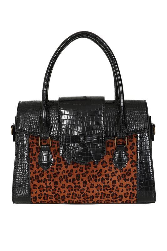 Banned Retro Handtasche - Sheena Leopard - für Damen - leopard von Banned Retro