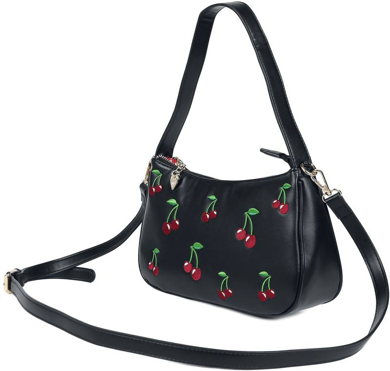 Banned Retro Wild Cherry Handtasche schwarz multicolor von Banned Retro