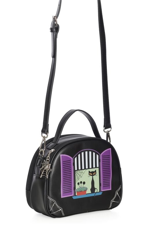 Banned Retro Window Cat Handtasche multicolor von Banned Retro