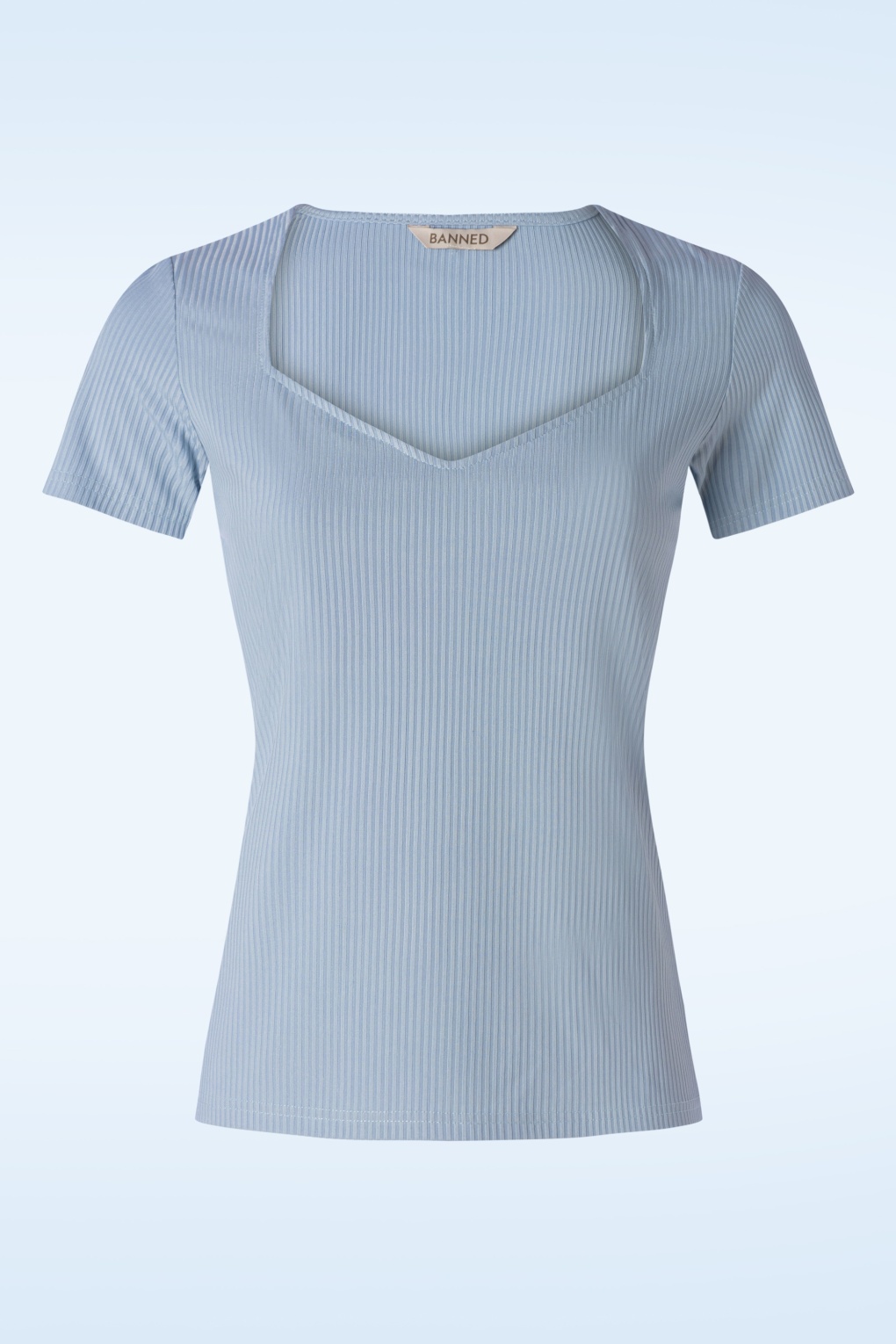 Fara Top in Blau von Banned Retro