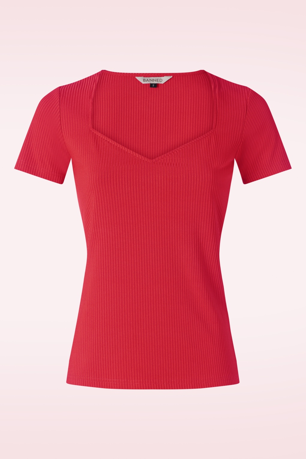 Fara Top in Rot von Banned Retro