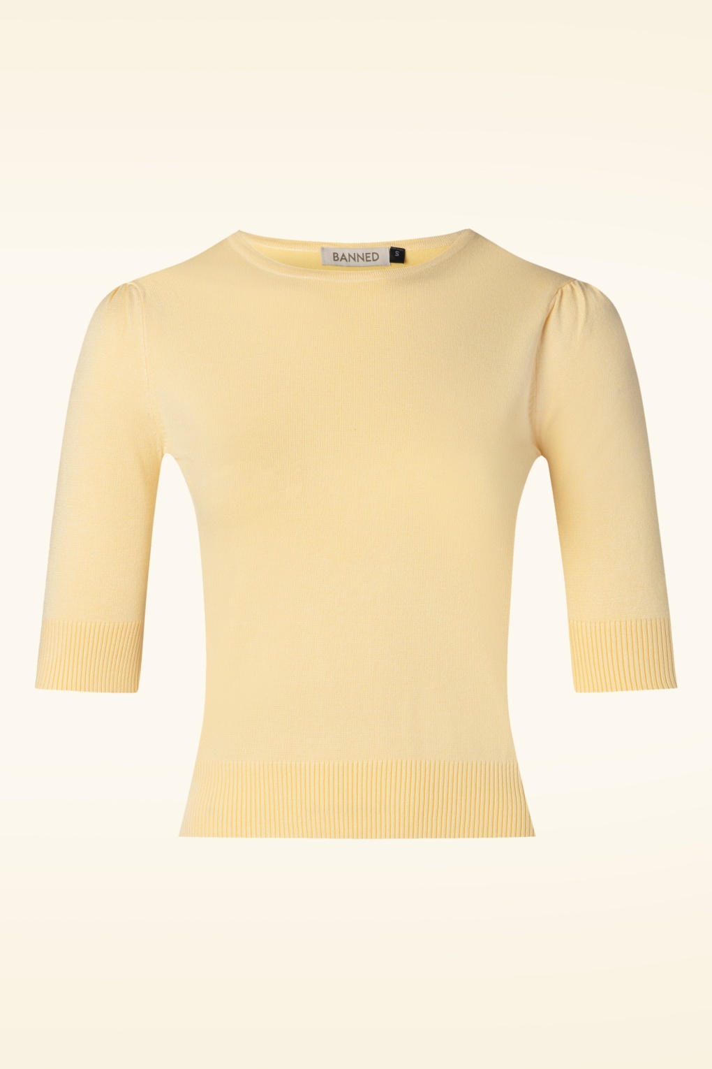 Grace Pullover in Gelb von Banned Retro