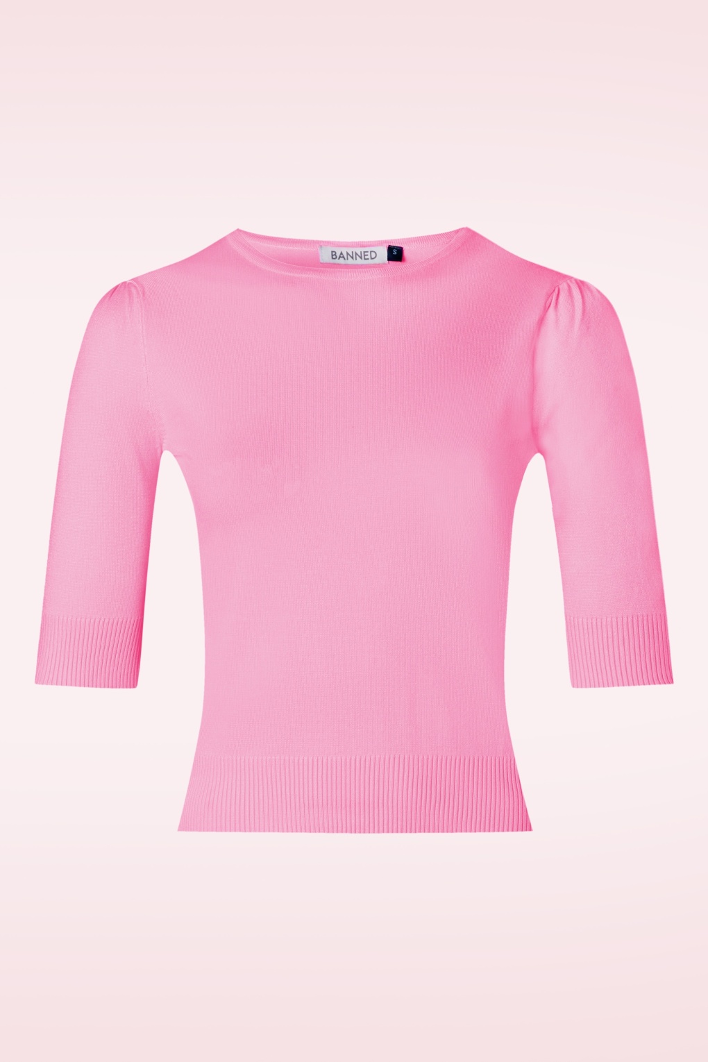 Grace Pullover in Rosa von Banned Retro