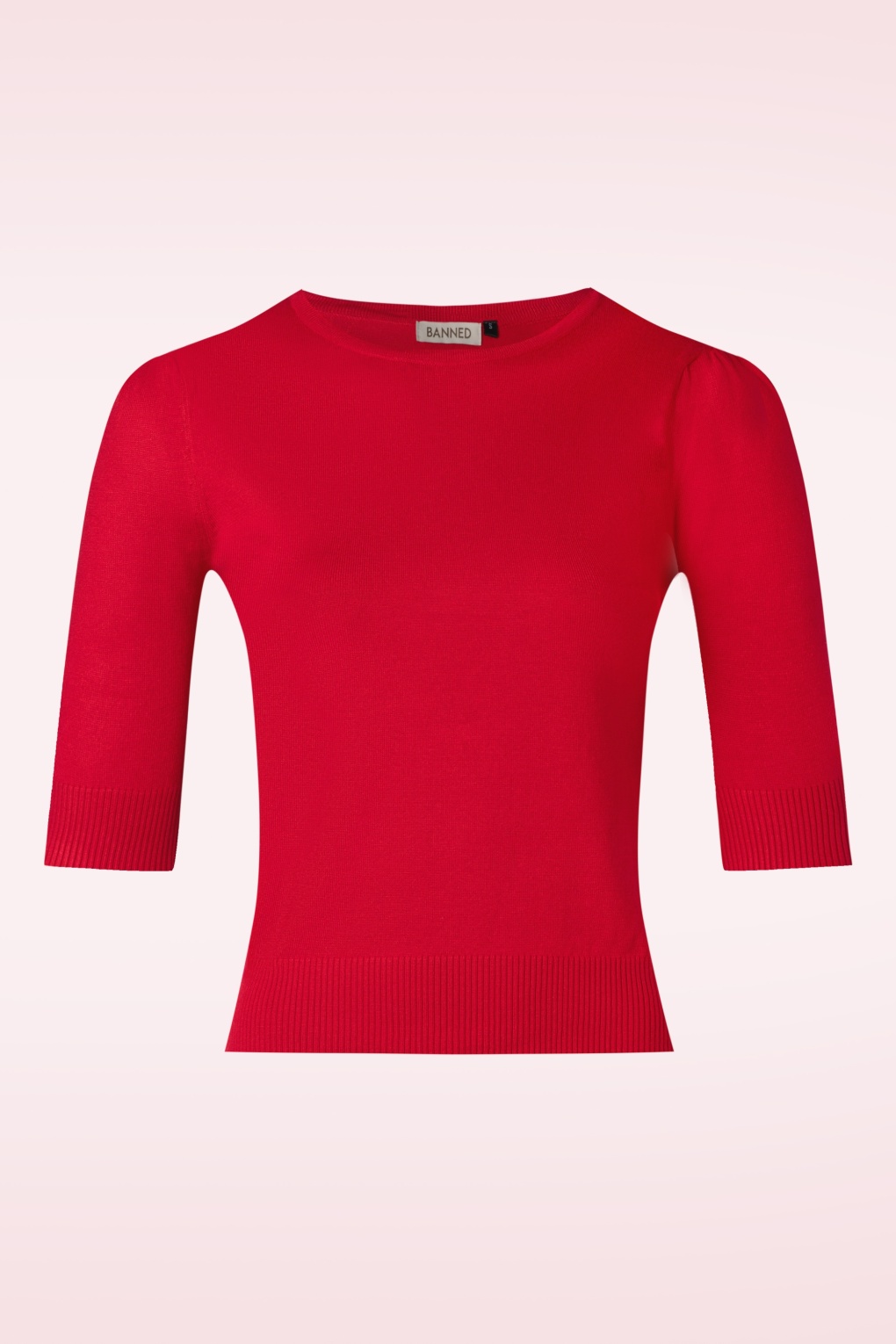 Grace Pullover in Rot von Banned Retro