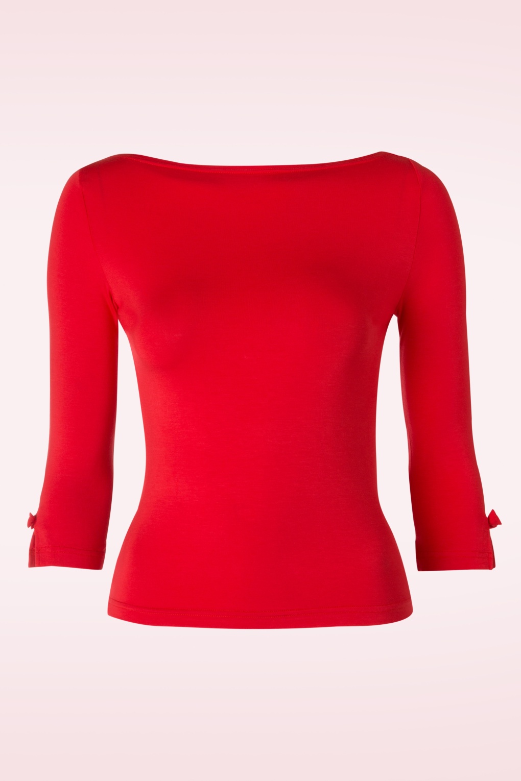 Modernes Love Top in Rot von Banned Retro