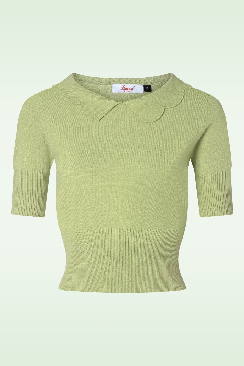 Süßer Sunny Jumper in Grün von Banned Retro