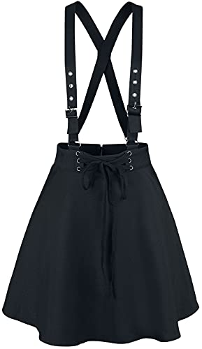 Banned Alternative Absence of Light Skirt Frauen Kurzer Rock schwarz M von Banned