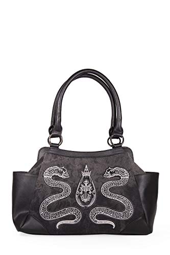 Banned Alternative Alchemist Frauen Handtasche schwarz/grau von Lost Queen