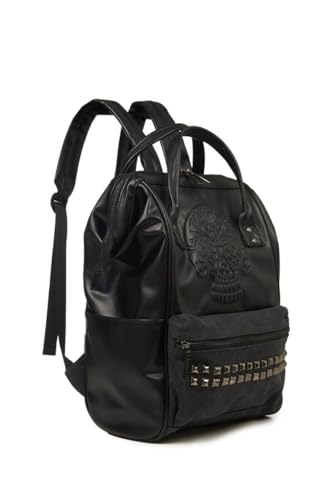 Banned Alternative Androginy Unisex Rucksack schwarz Baumwolle, Polyurethan Gothic, Horror, Rockwear von Banned