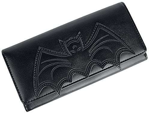 Banned Alternative Bat Wallet Frauen Geldbörse schwarz 100% Polyurethan Gothic, Rockwear Banned Alternative Bat Wallet Frauen Geldbörse schwarz 100% Polyurethan Gothic, Rockwear von Banned