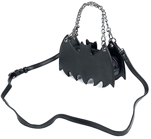 Banned Alternative Black Celebration Frauen Handtasche schwarz Polyurethan, Polyester Gothic von Banned