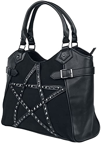 Banned Alternative Calling Of The Eclipse Frauen Handtasche schwarz von Banned