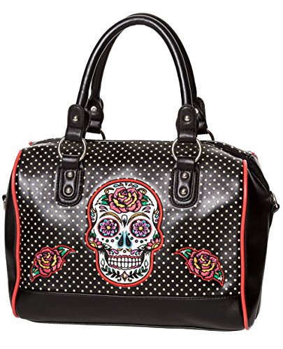 Banned Alternative Dia De Muertos Frauen Handtasche Multicolor von Banned