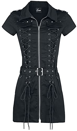 Banned Alternative Mod Dress Frauen Kurzes Kleid schwarz XL von Banned
