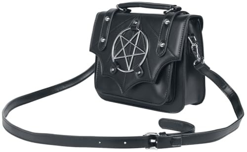 Banned Alternative Moloch Pentagram Frauen Handtasche schwarz von Banned Alternative
