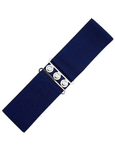 Banned Stretchgürtel VINTAGE STRETCH BELT 026 (Medium, navy) von Banned