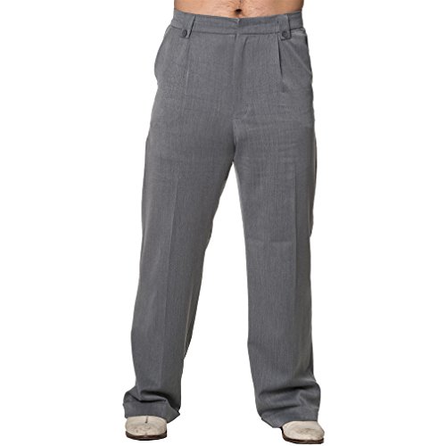 Dancing Days Herren Stoffhose - Get In Line Grau L von Banned