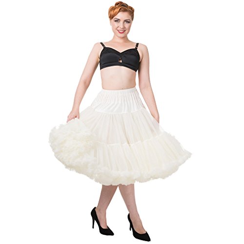 Dancing Days Petticoat - Lifeforms Elfenbein XL/XXL von Banned