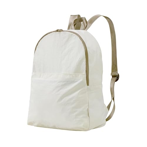 Bansga Rucksack Damen Reiserucksack 17 Zoll Laptop Rucksäcke für Frauen/Mädchen im Teenageralter Leichter Rucksack Wasserabweisend Bookbag-Beige von Bansga