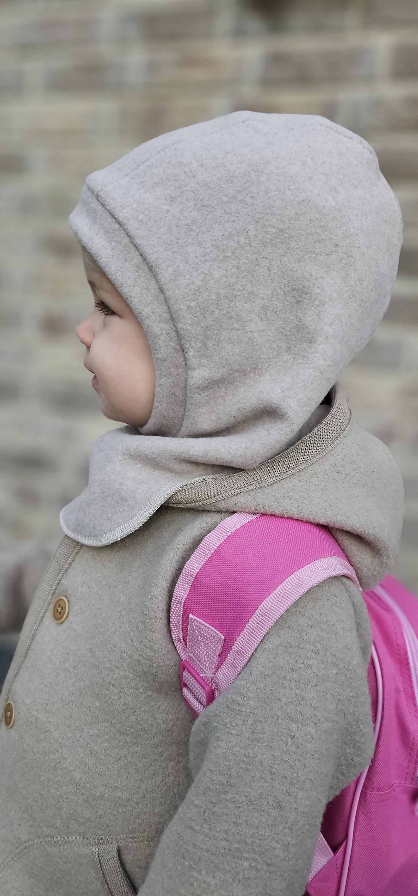 Bio-Baumwolle, Schlupfmütze Warm, Balaklava, 2In1 Mütze Schal, Mützchen, Kinder, Bantik, Bantikdesigns von BantikDesigns