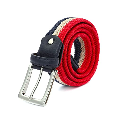 Bantopgong Stoff Canvas Gürtel Outdoor Tactical Men geflochtener Ledergürtel für Jeans Male Casual Woven Belt, 100cm von Bantopgong