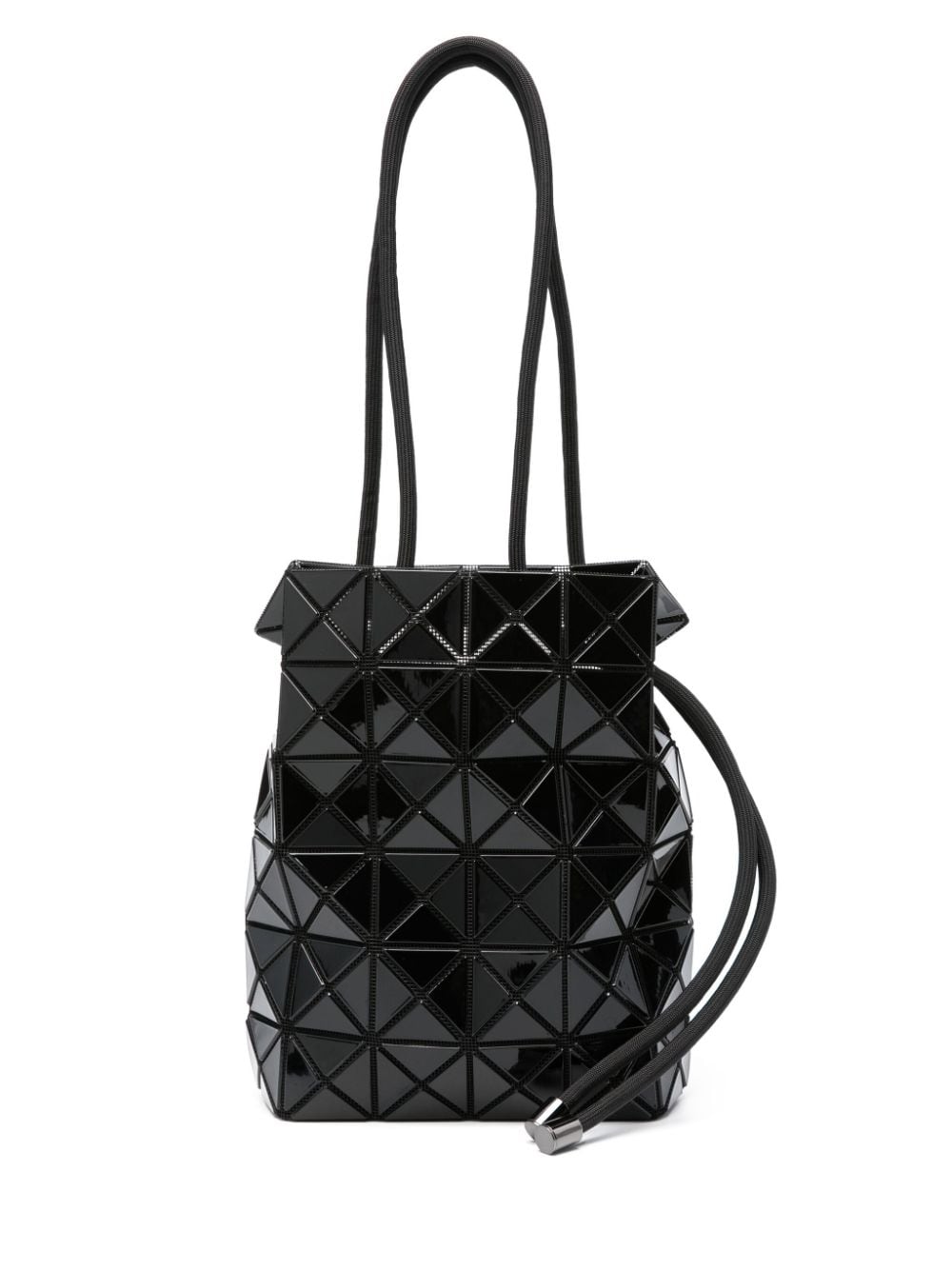 Bao Bao Issey Miyake Gestreifte Prism Handtasche - Schwarz von Bao Bao Issey Miyake