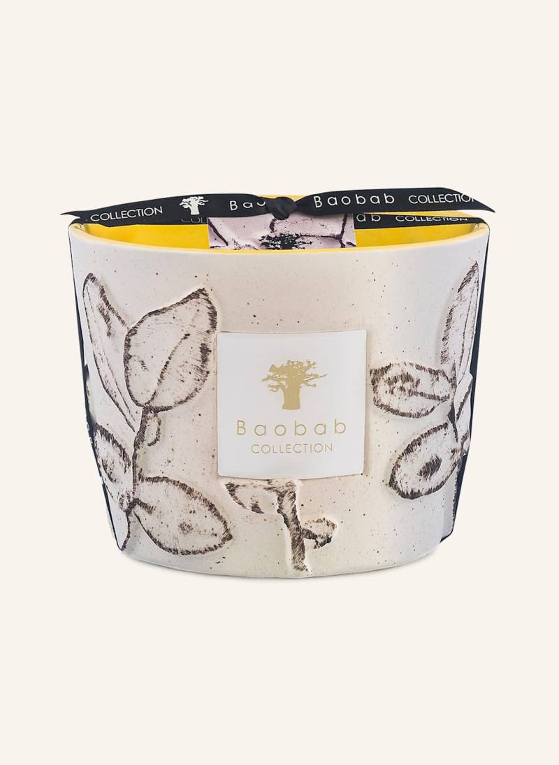 Baobab Collection Duftkerze Folia Calanque weiss von Baobab COLLECTION