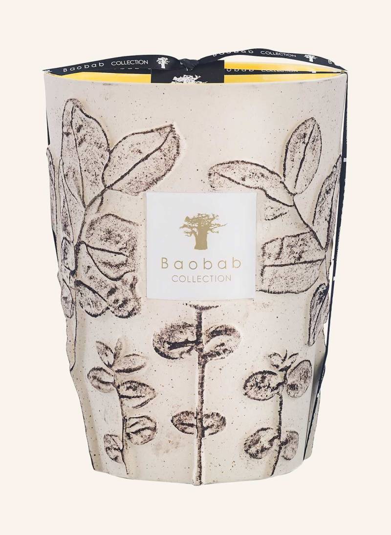 Baobab Collection Duftkerze Folia Calanque weiss von Baobab COLLECTION