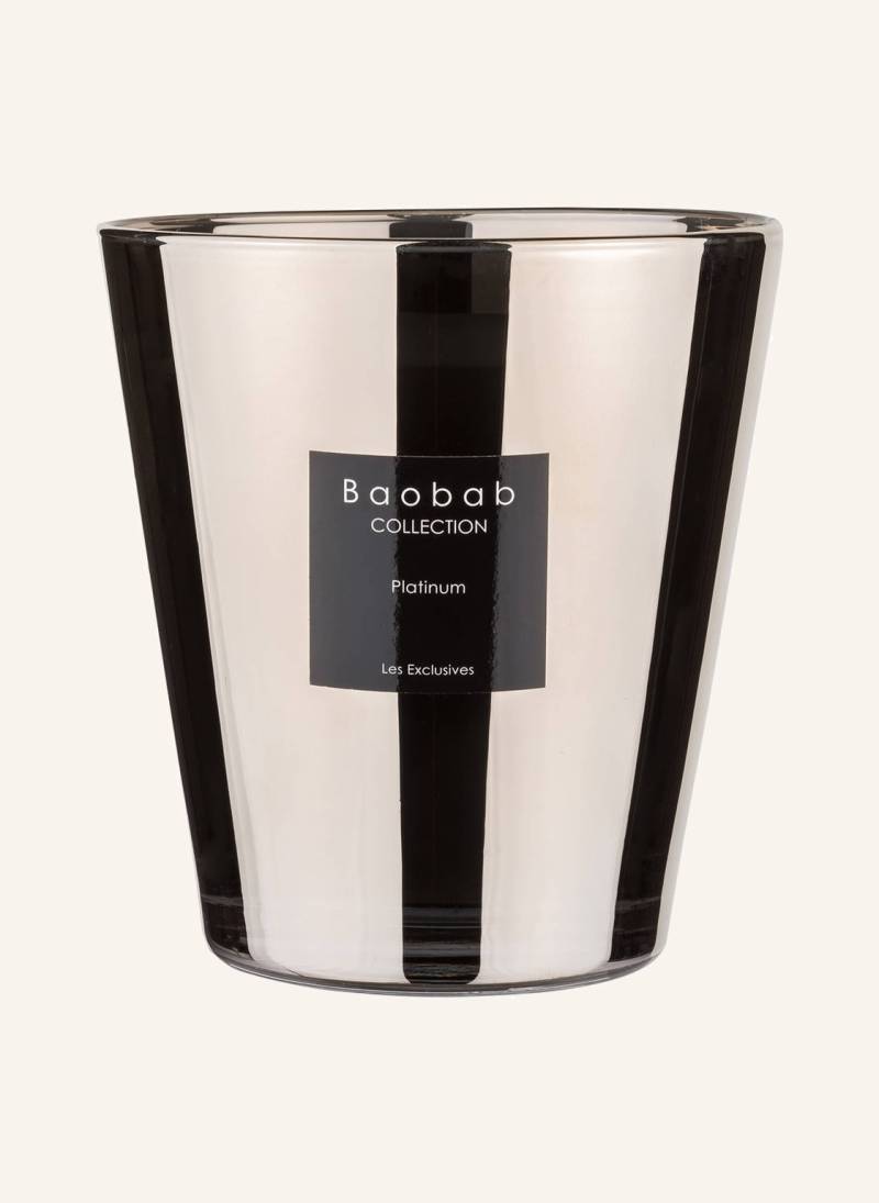 Baobab Collection Duftkerze Platinum silber von Baobab COLLECTION