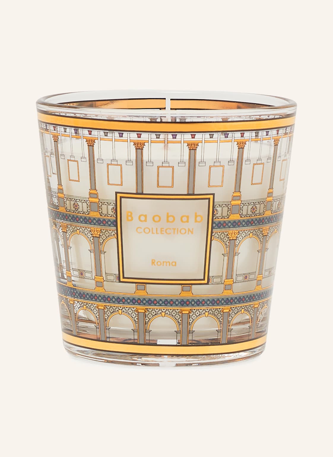 Baobab Collection Duftkerze Roma grau von Baobab COLLECTION