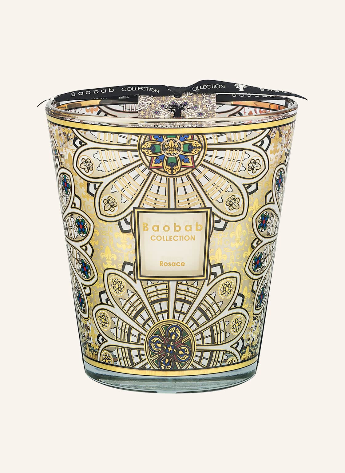 Baobab Collection Duftkerze Rosace weiss von Baobab COLLECTION