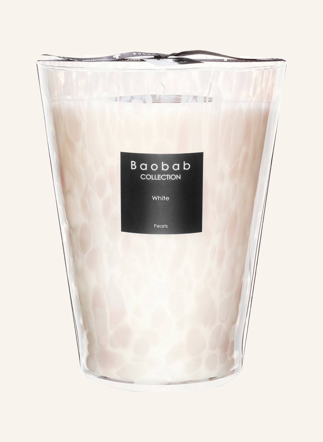 Baobab Collection Duftkerze White Pearls weiss von Baobab COLLECTION