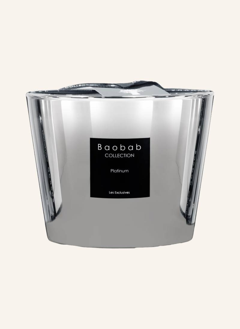 Baobab Collection Dufttkerze Platinum silber von Baobab COLLECTION