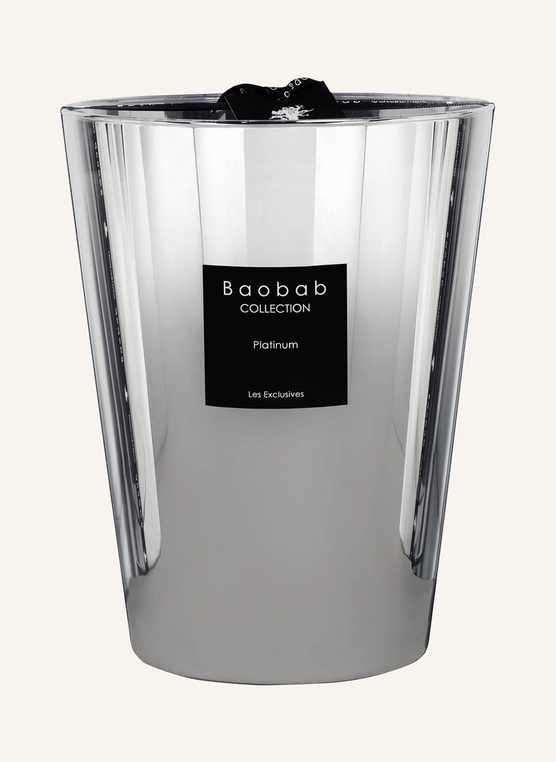 Baobab Collection Dufttkerze Platinum silber von Baobab COLLECTION