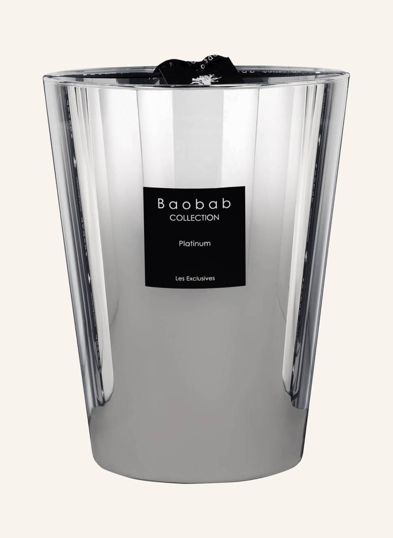 Baobab Collection Dufttkerze Platinum silber von Baobab COLLECTION
