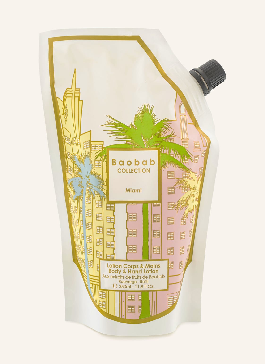 Baobab Collection Körper- Und Handlotion Nachfüller Miami Volumen: 350 ml von Baobab COLLECTION