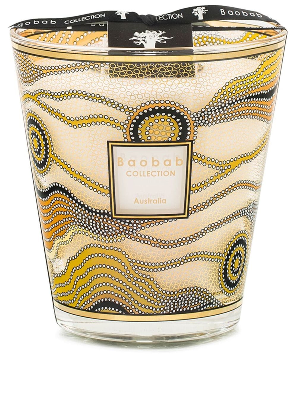 Baobab Collection Australia Kerze (2.3kg) - Gold von Baobab Collection