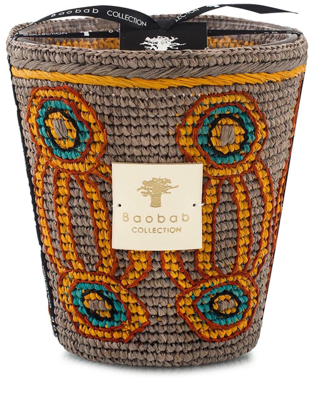 Baobab Collection Doany Antangona Kerze (2,3kg) - Grau von Baobab Collection