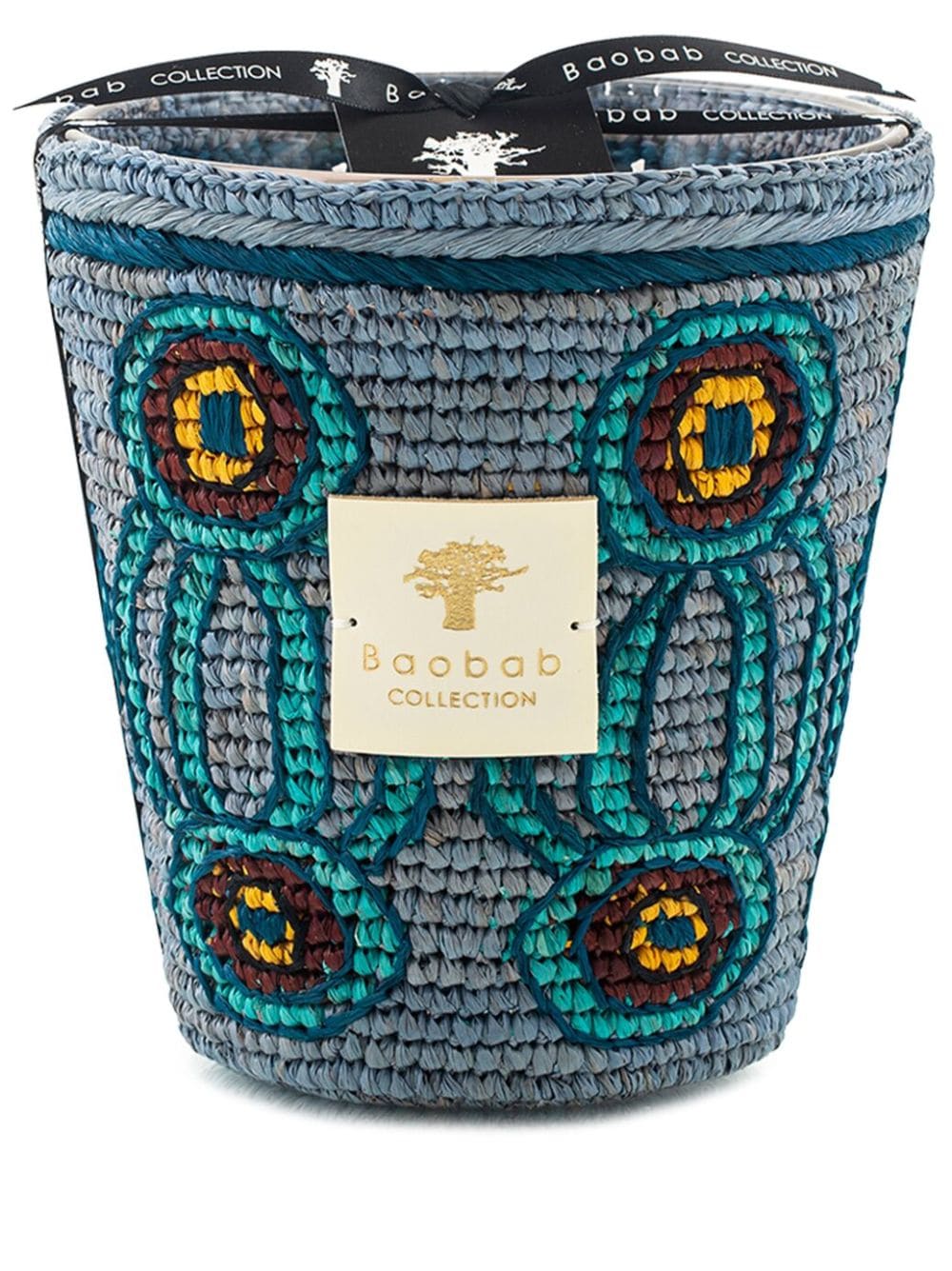 Baobab Collection Doany Ikaloy Kerze (2,3kg) - Blau von Baobab Collection