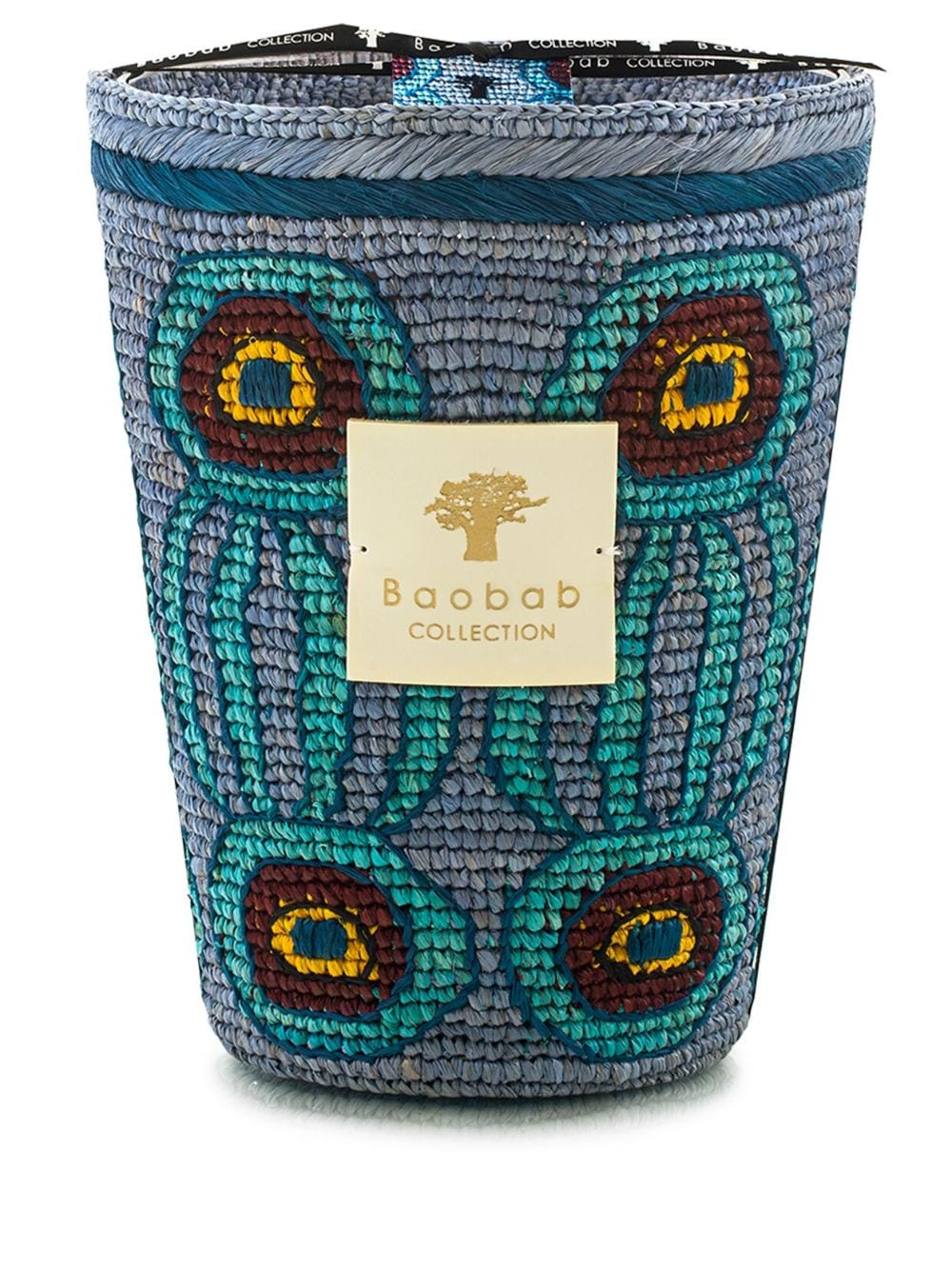 Baobab Collection Doany Ikaloy Kerze (5,2kg) - Blau von Baobab Collection