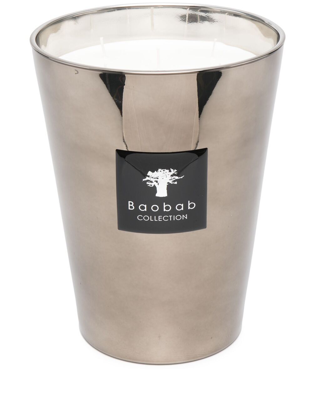 Baobab Collection Platinum Max 24 Duftkerze - Silber von Baobab Collection