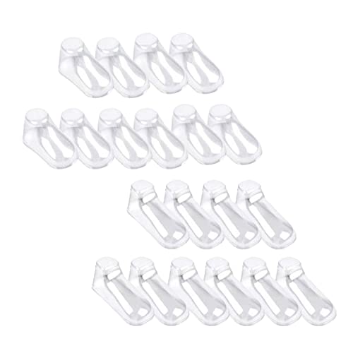 20 X Transparenter Schuhspanner für Babyschuhe, Tragbarer Stiefelhalter, für Kinder von Baoblaze