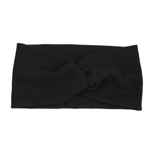 Baoblaze 4xWomen's Haar Bands Mädchen Headwrap Bandage für Yoga Haar Zubehör Schwarz von Baoblaze