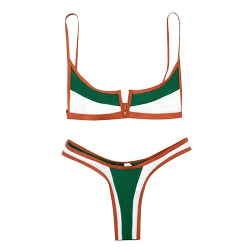 Baoblaze Damen Bikini Set Badeanzug Bademode für Club Surfen Sommer Strand Damen, m von Baoblaze