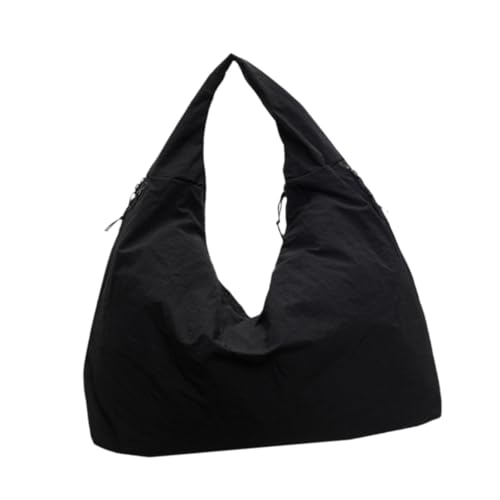 Baoblaze Damen-Umhängetasche, leichte Damen-Tragetasche für Reisen, Pendeln, Sommerarbeit, Schwarz von Baoblaze